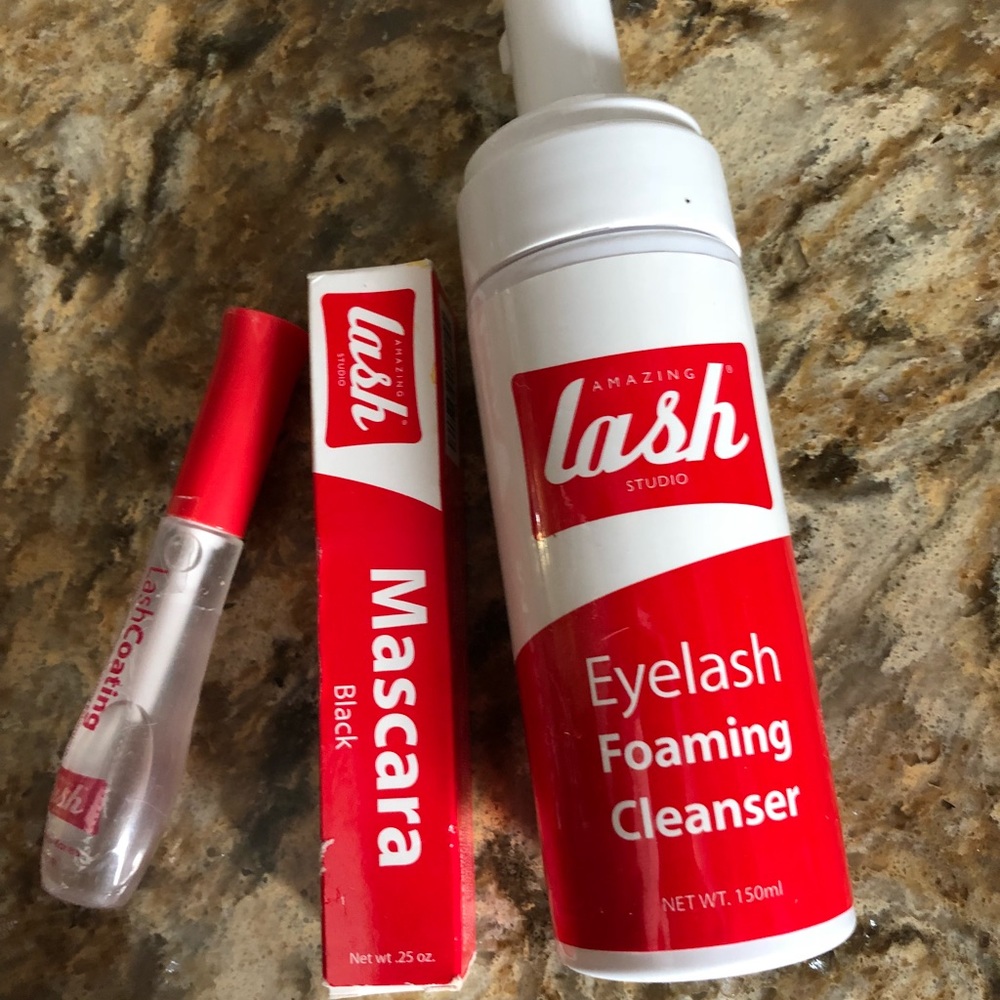 Amazing lash bundle cleanser used 3x rest new